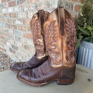 Metallic Women’s Lucchese Boots